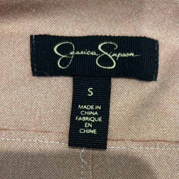 Jessica Simpson Tasmania Pink Fringe Floor Length Western Vest NWOT Sz Sm - Picture 6 of 9